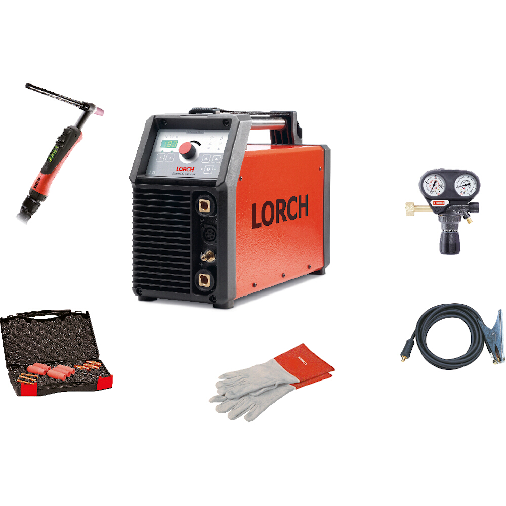 Lorch HandyTIG 200 AC/DC mit Powermaster-Brenner