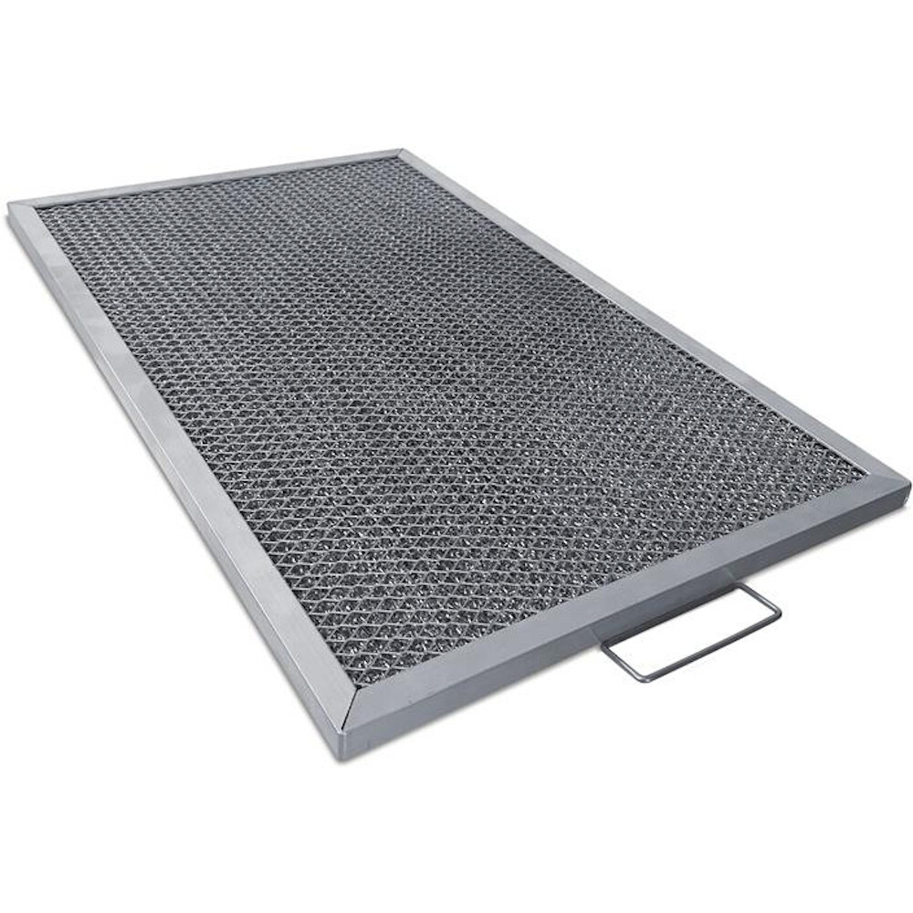 Vorfiltereinschub mit Aluminium-Gestrick