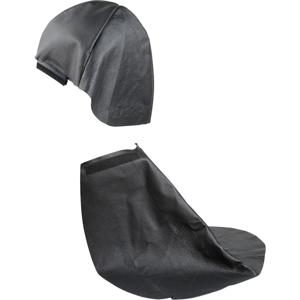 Kopf- &amp; Nackenschutz aus Leder