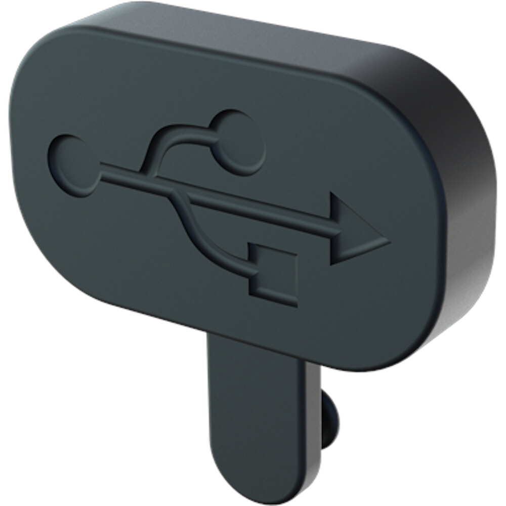 Micro-USB-Abdeckung aus Kautschuk
