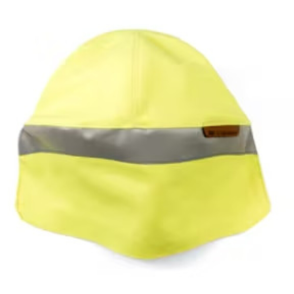 Kopfschutz aus Stoff (schwer entflammbar) (gelb, fluoreszierend)