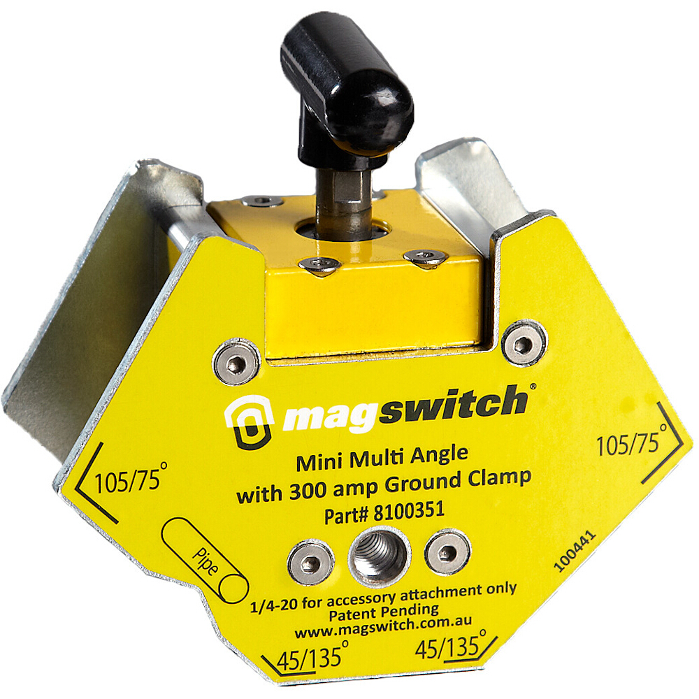 Magswitch Mini-Multi-Winkel mit 300A Schweisserdungsklemme