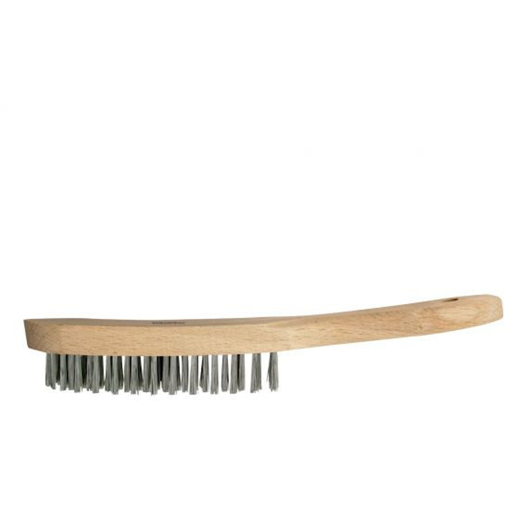 Drahtbürste (mit Holzgriff)