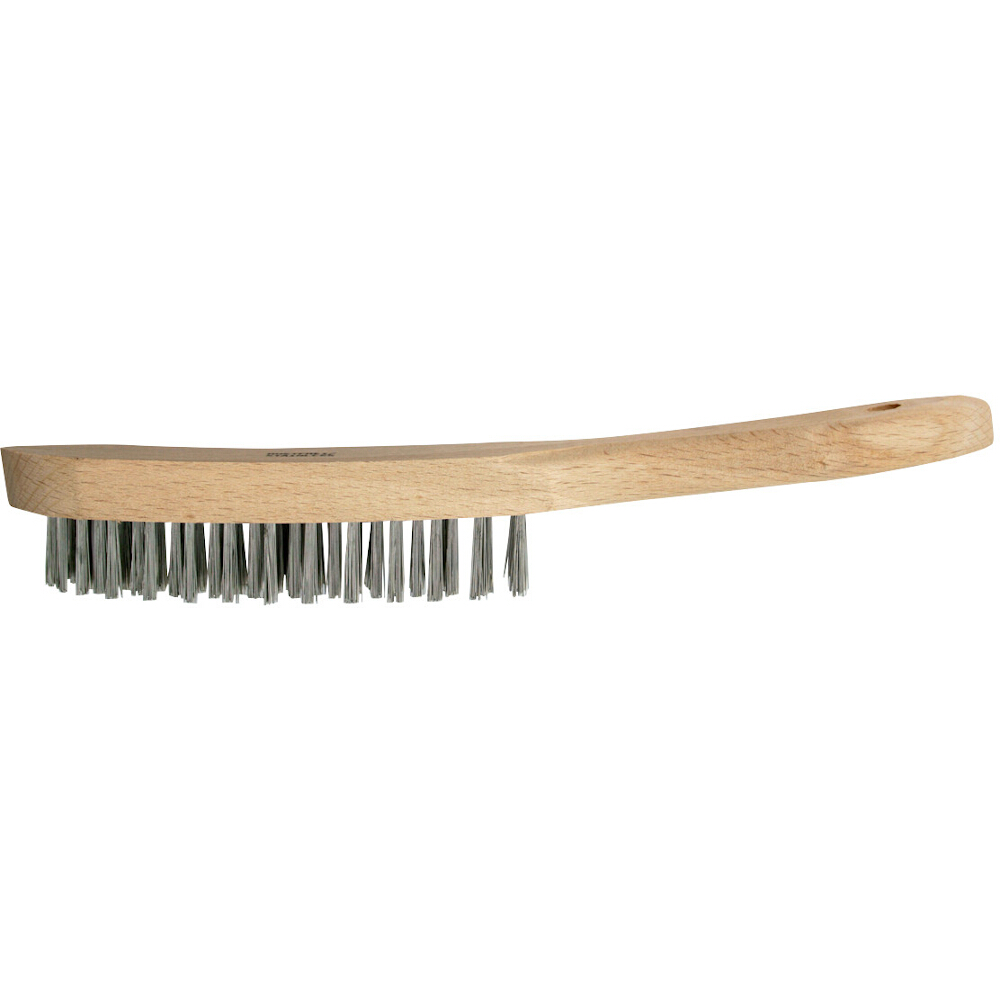 Drahtbürste (mit Holzgriff)